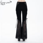 EVA LADY Women's Gothic Floral Lace Bell-bottoms