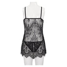 EVA LADY Women's Gothic Romantic Lace Babydoll Set