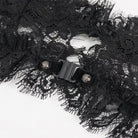 EVA LADY Women's Gothic Sexy Lace Bra Lingerie Set