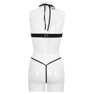 EVA LADY Women's Gothic Sheer Mesh Sexy Lingerie