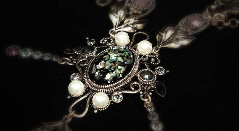 Women's Steampunk Gem Exaggerated Necklaces