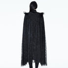 EVA LADY Women's Vintage Goth Lace Cape