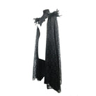 EVA LADY Women's Vintage Goth Lace Cape