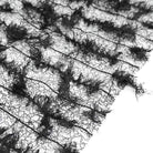 Women's Vintage Gothic Wedding Dresses Black and Red Velvet and Lace Ankle Length Dresses