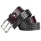 Men's Gothic Round Head Rivets Belts