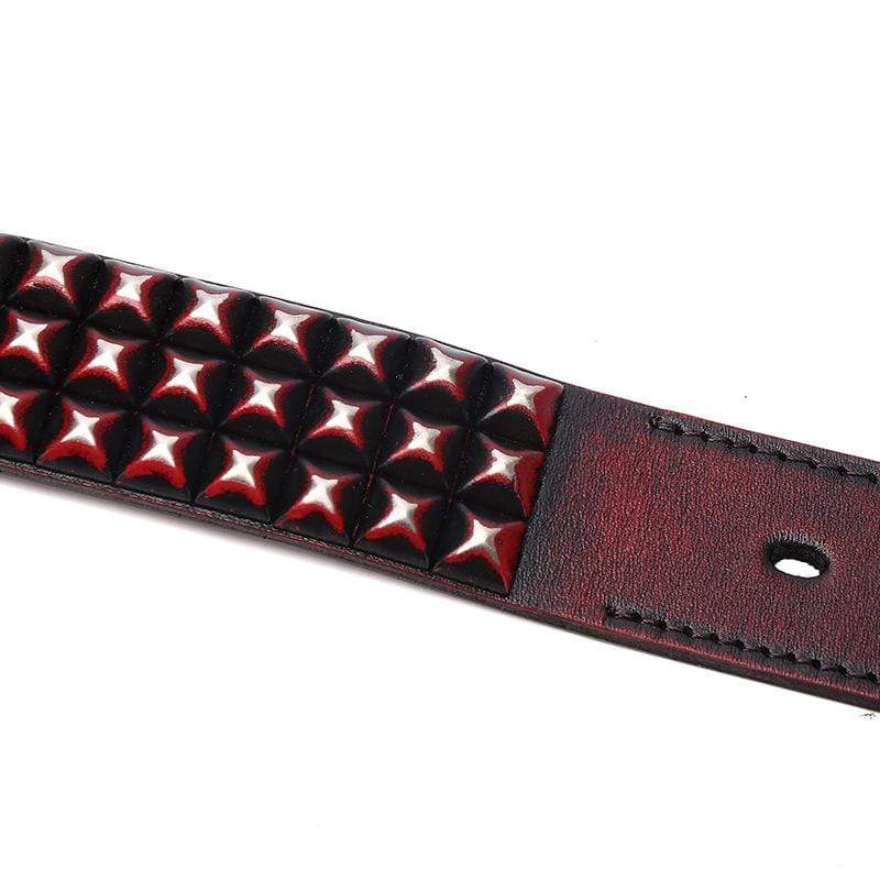 Men's Gothic Diamond Rivets Belts