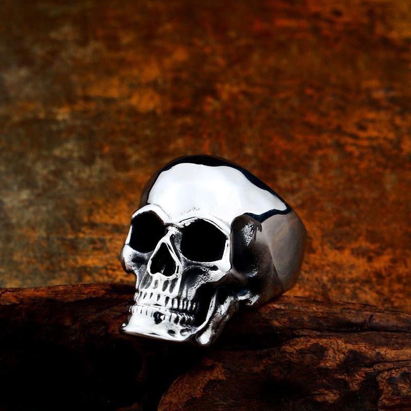 Men's Gothic Punk Skull Ring