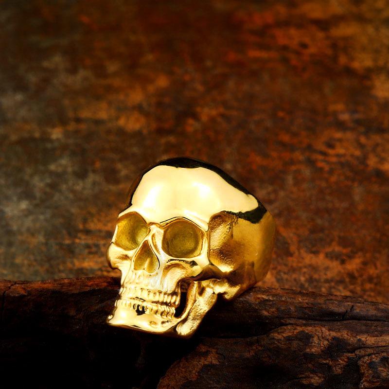 Men's Gothic Punk Skull Ring