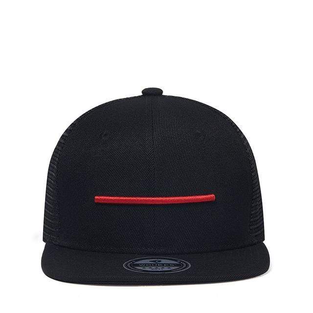 Men's Hip-hop Summer Black Baseball Cap