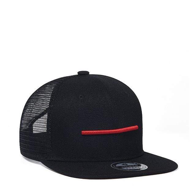 Men's Hip-hop Summer Black Baseball Cap