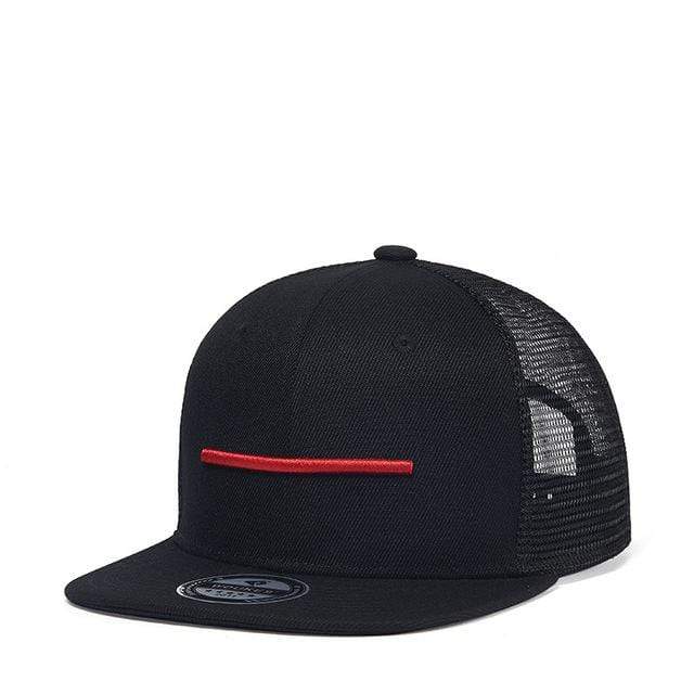 Men's Hip-hop Summer Black Baseball Cap