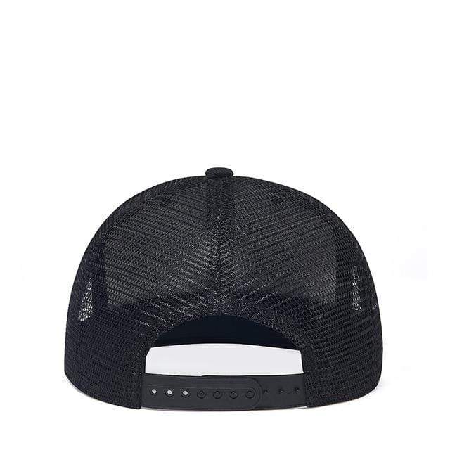 Men's Hip-hop Summer Black Baseball Cap