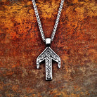 Men's Punk Arrow Necklace