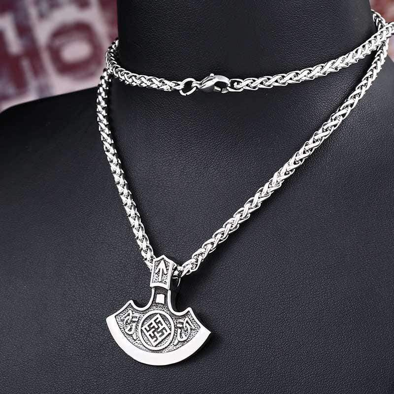 Men's Punk Axe Necklace