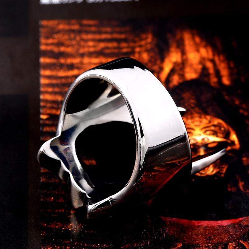 Men's Punk Batman Head Ring