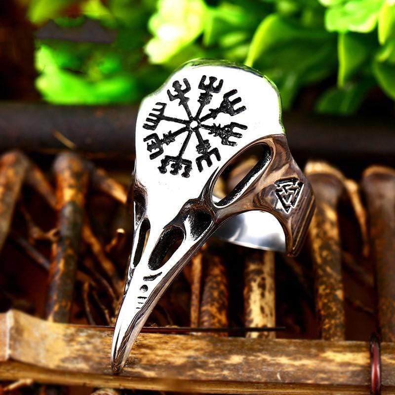 Men's Punk Bird's Head Ring