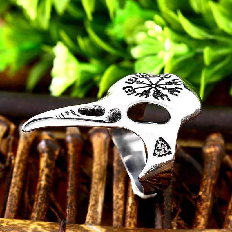 Men's Punk Bird's Head Ring