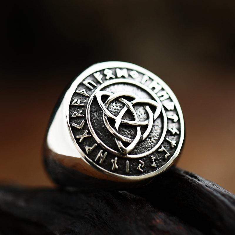 Men's Punk Celtic Knot Ring