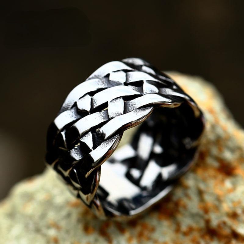 Kobine Men's Punk Celtic Knot Ring