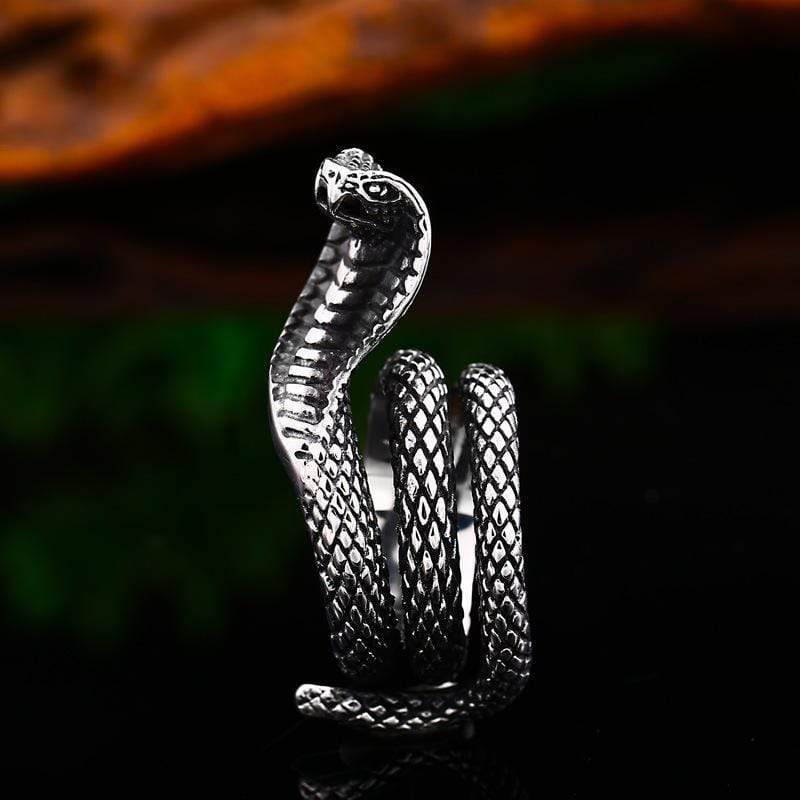 Men's Punk Cobra Ring