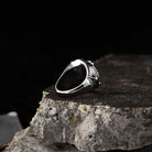 Men's Punk Compass Ring
