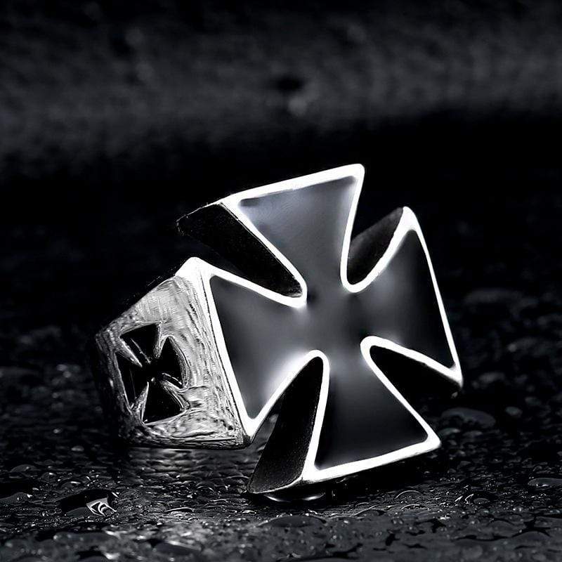 Men's Punk Cross Rings