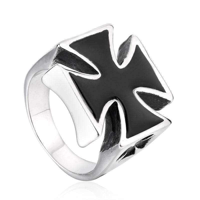 Men's Punk Cross Rings