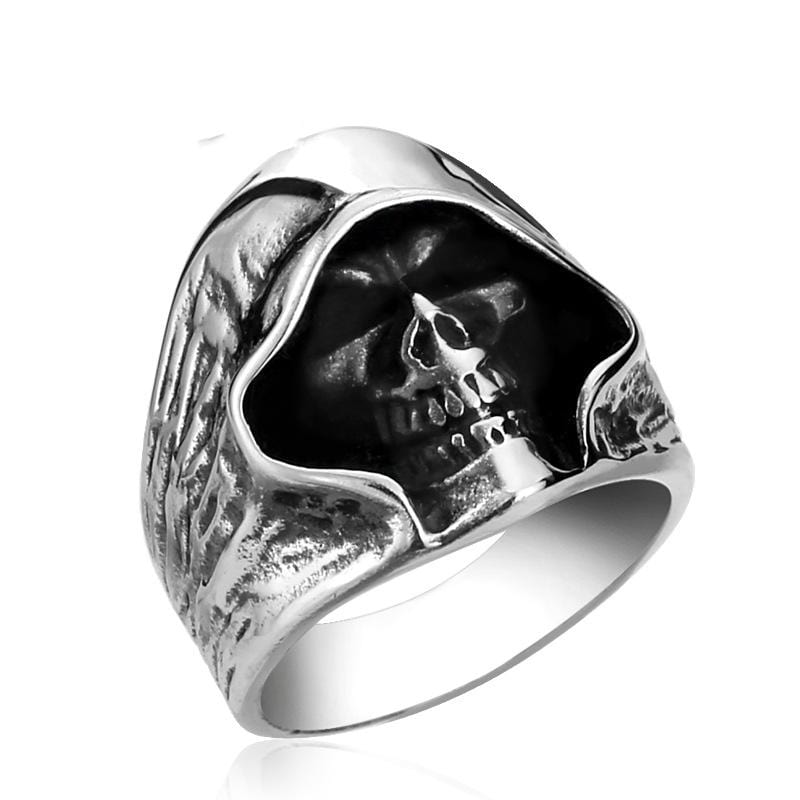 Men's Punk Death Skull Rings