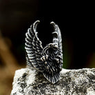 Kobine Men's Punk Eagle Ring