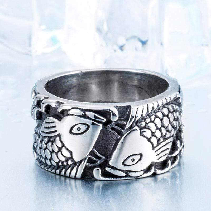 Men's Punk Fishes Rings