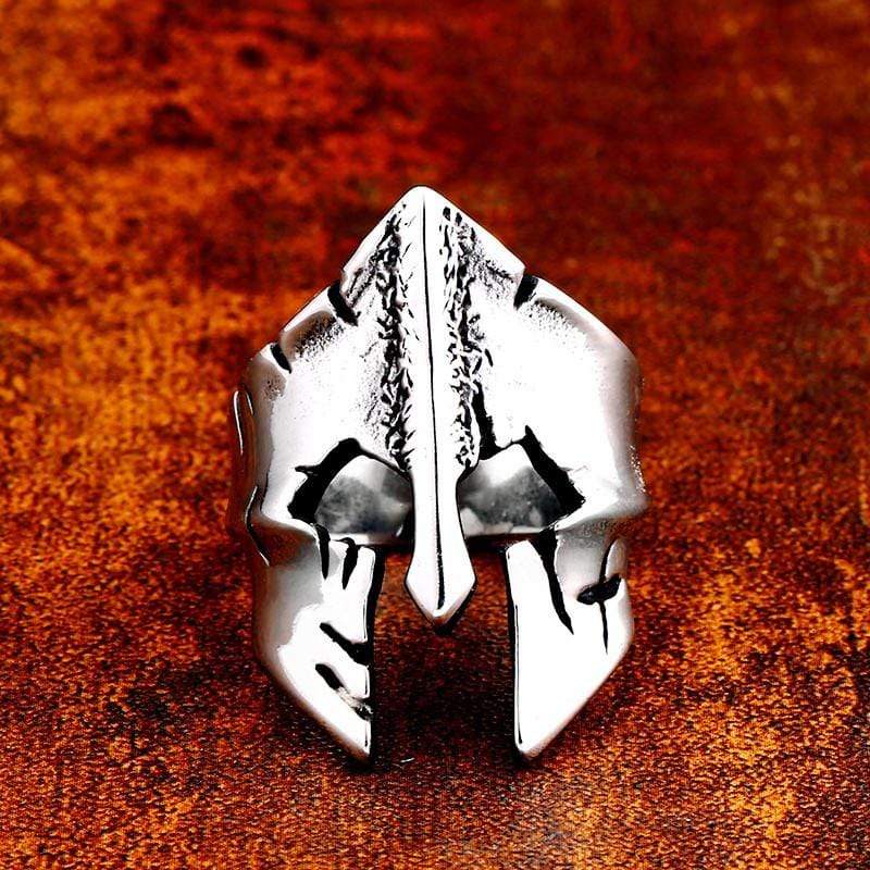 Men's Punk Mask Ring