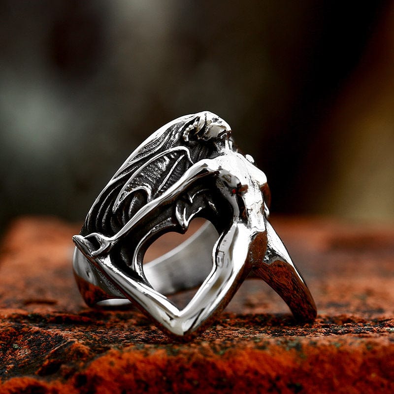 Kobine Men's Punk Nymph Ring