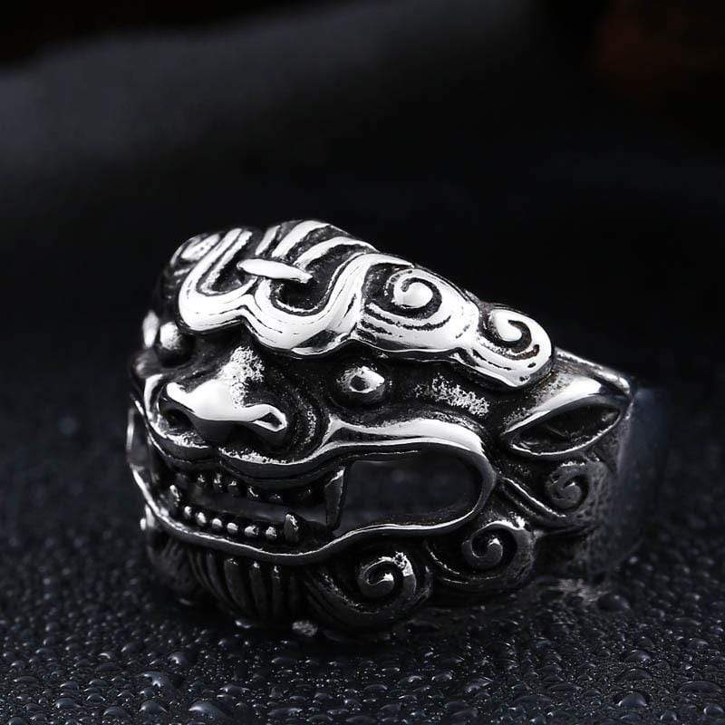 Men's Punk Lucky Kylin Rings