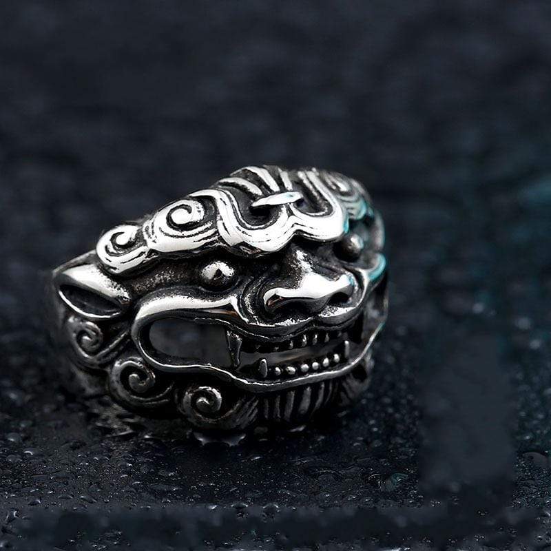 Men's Punk Lucky Kylin Rings