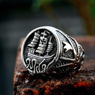 Kobine Men's Punk Sailboat Ring