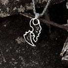 Men's Punk Skull Hook Necklace