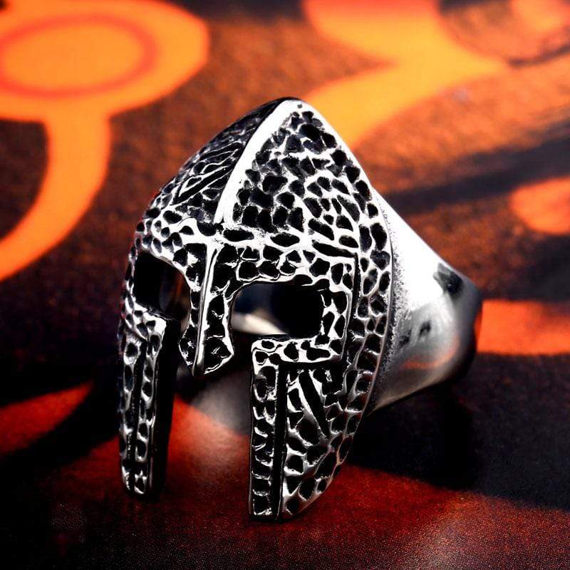 Men's Punk Skull Mask Ring