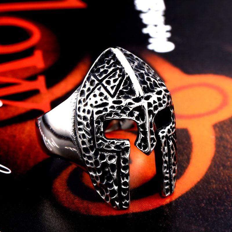 Men's Punk Skull Mask Ring