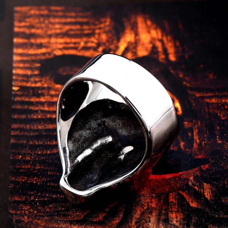 Men's Punk Skull Ring