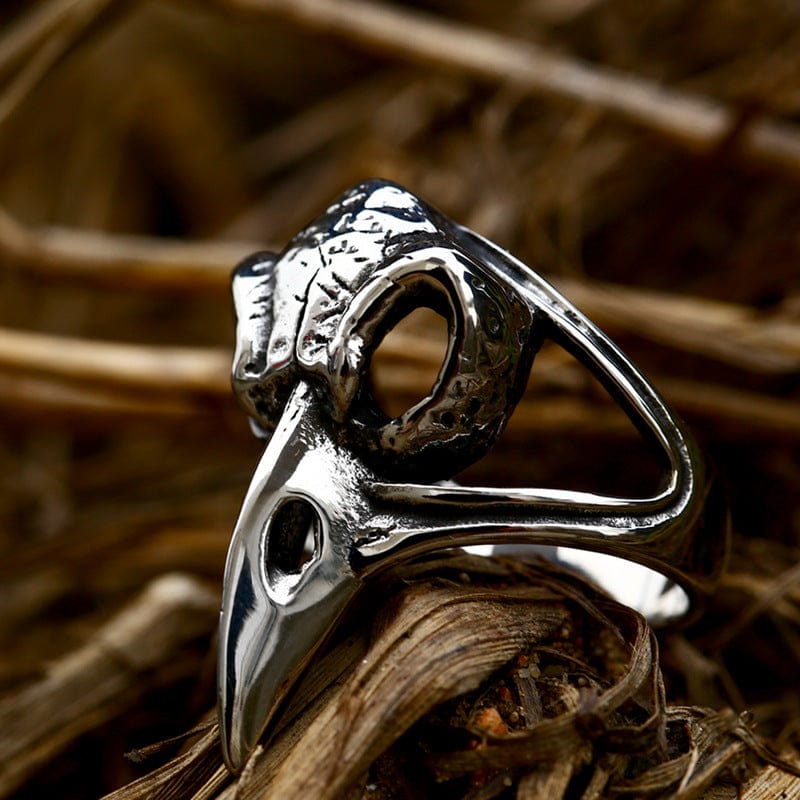 Kobine Men's Punk Skull Ring