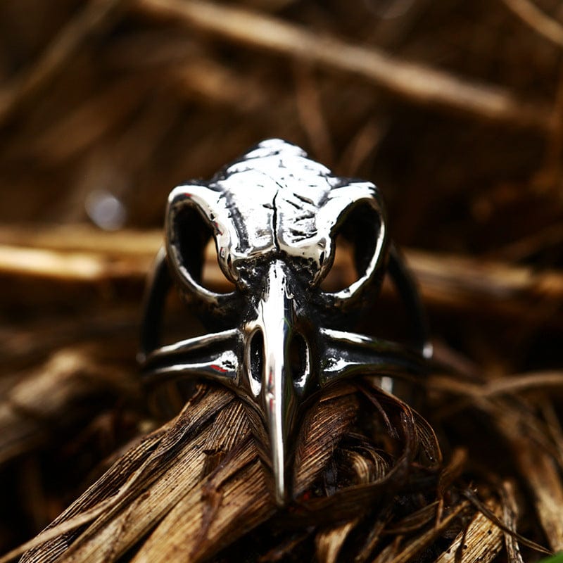 Kobine Men's Punk Skull Ring