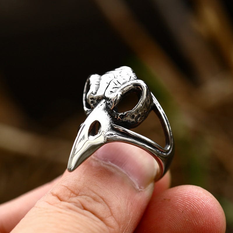 Kobine Men's Punk Skull Ring