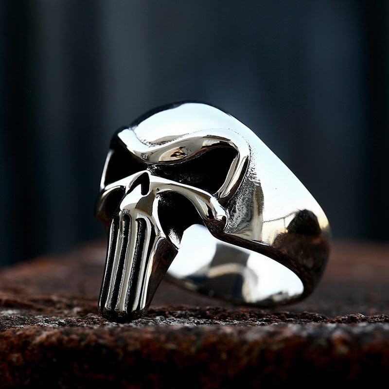 Kobine Men's Punk Skull Ring