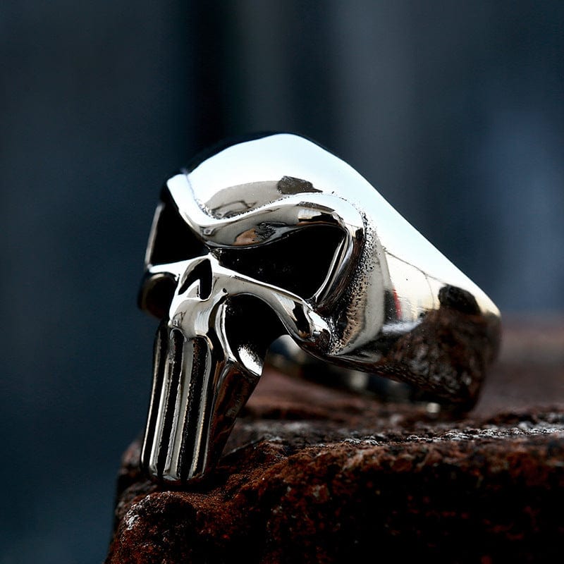 Kobine Men's Punk Skull Ring