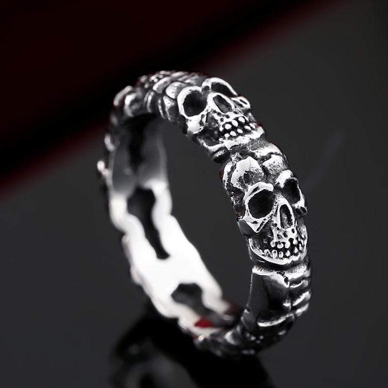 Men's Punk Skulls Rings