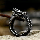 Kobine Men's Punk Snake Ring