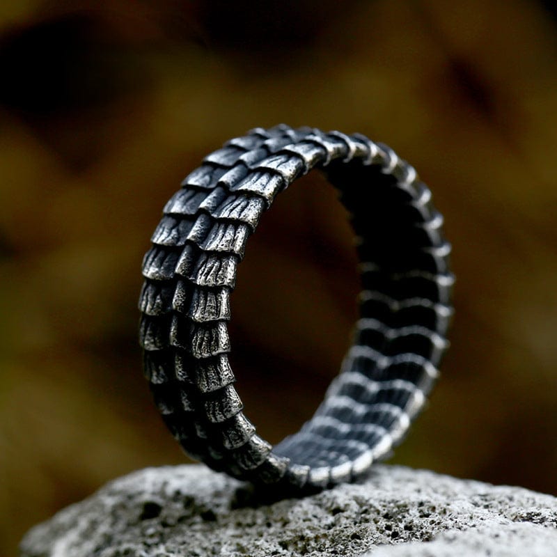 Kobine Men's Punk Snake Ring