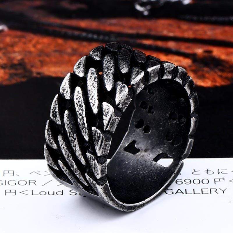 Men's Punk Squama Rings