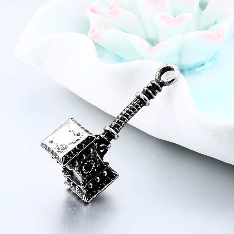 Men's Punk Thor's Hammer Necklace