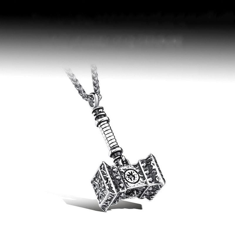 Men's Punk Thor's Hammer Necklace